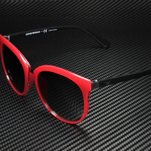 Emporio Armani Women's Red and Grey Sunglasses! - Picture 1 of 4